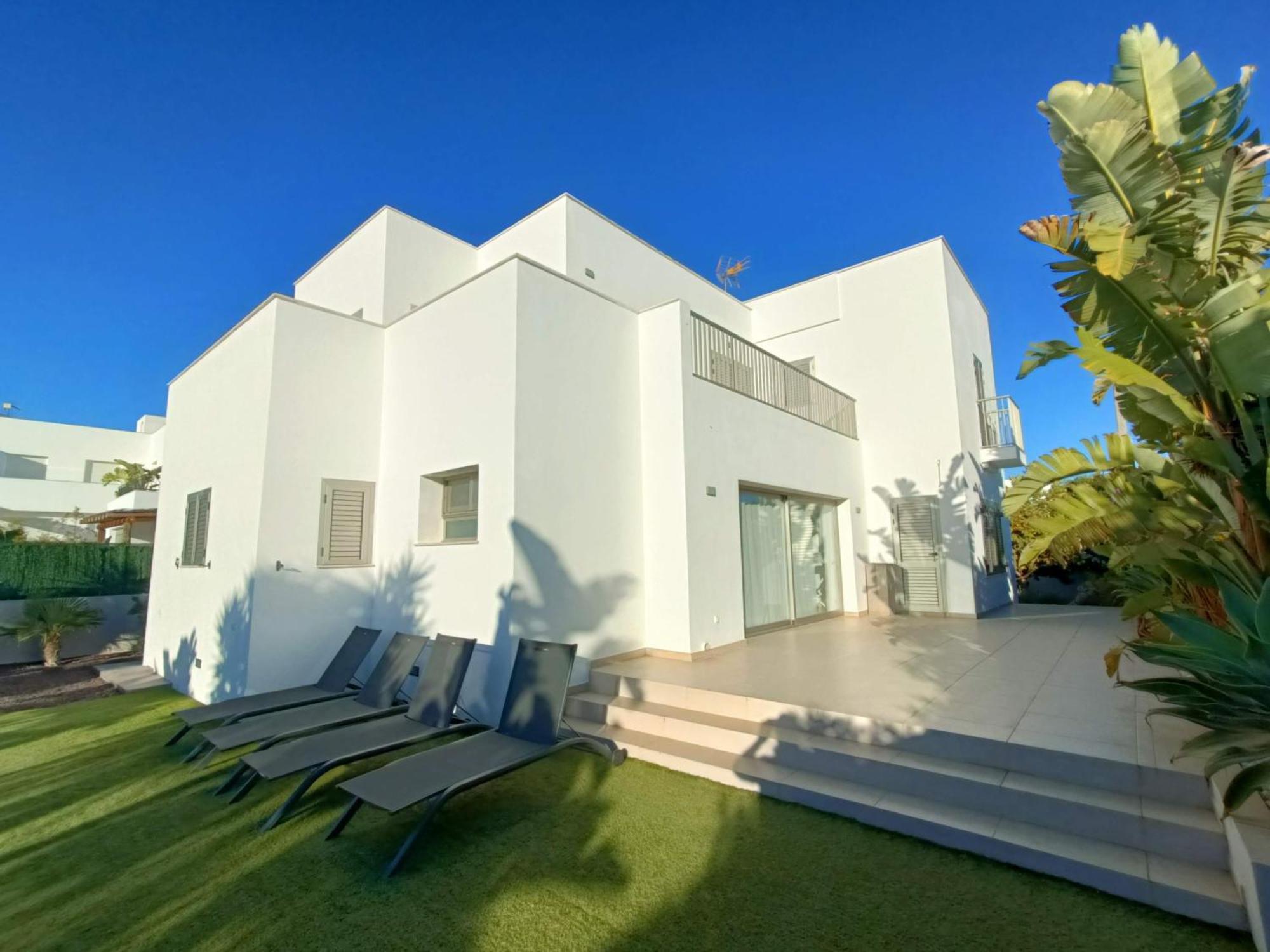 Moderna Casa Con Piscina Privada Villa Santa Eularia des Riu Buitenkant foto